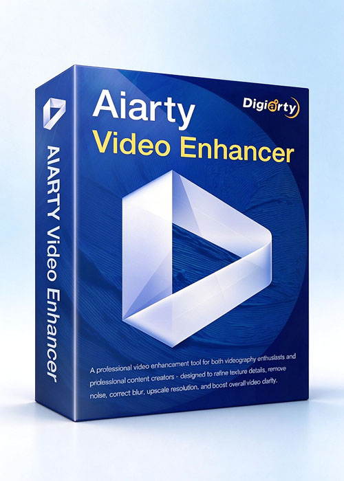 Aiarty Video Enhancer Standard License 1 Year 3 Device