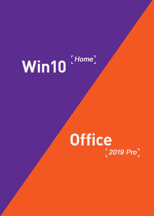 Win10 Home OEM + Office2019 Professional Plus Keys Pack, Cdkoffers Anniversary