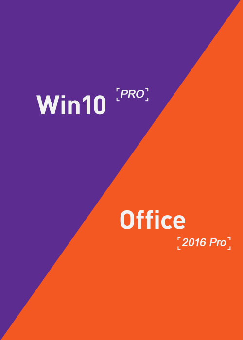Official Win10 PRO + Office2016 Professional Plus Keys Pack
