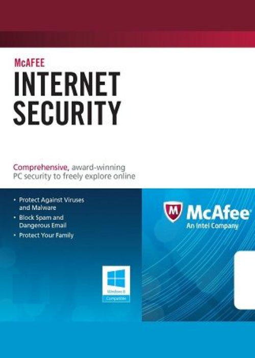 McAfee Internet Security 2017 1 PC 1 YEAR Global