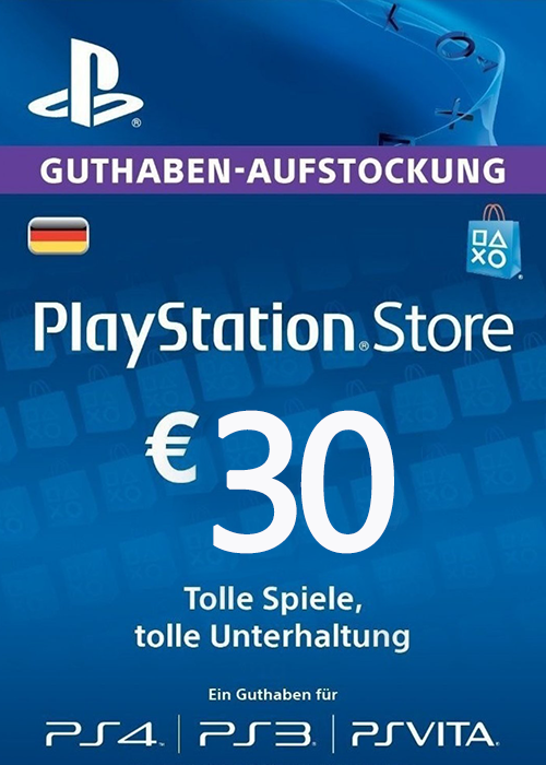 Play Station Network 30 EUR DE