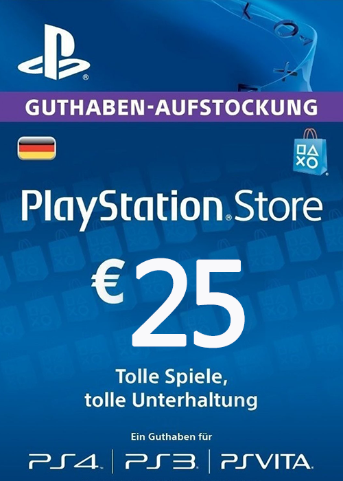 Official Play Station Network 25 EUR DE Play Station Network 25 EUR DE
