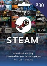 CDKOffers.com, Steam Gift Card 30 USD Official Steam Gift Card 30 USD