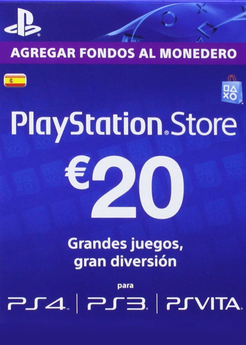 Official Play Station Network 20 EUR ES/SPAIN Play Station Network 20 EUR ES/SPAIN