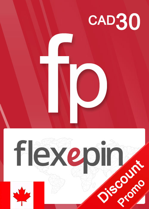 Official Flexepin Voucher Card 30 CAD Flexepin Voucher Card 30 CAD