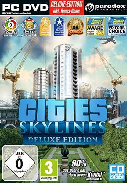 what is in cities skylines deluxe edition