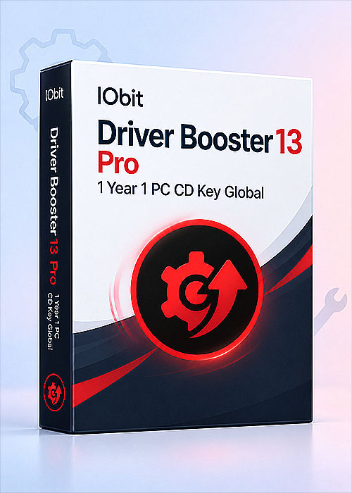 cdkoffers, IObit Driver Booster 13 Pro 1 Year 1 PC CD Key Global