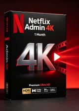 cdkoffers.com, Netflix Admin 4K 1Month