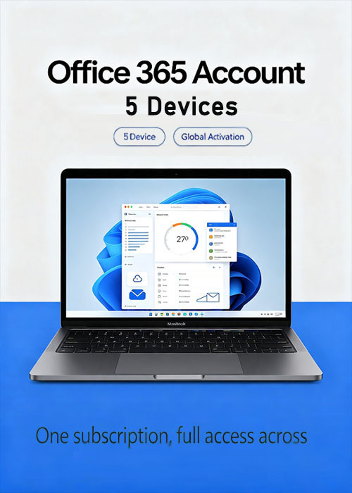 cdkoffers, MS Office 365 Account Global 5 Devices